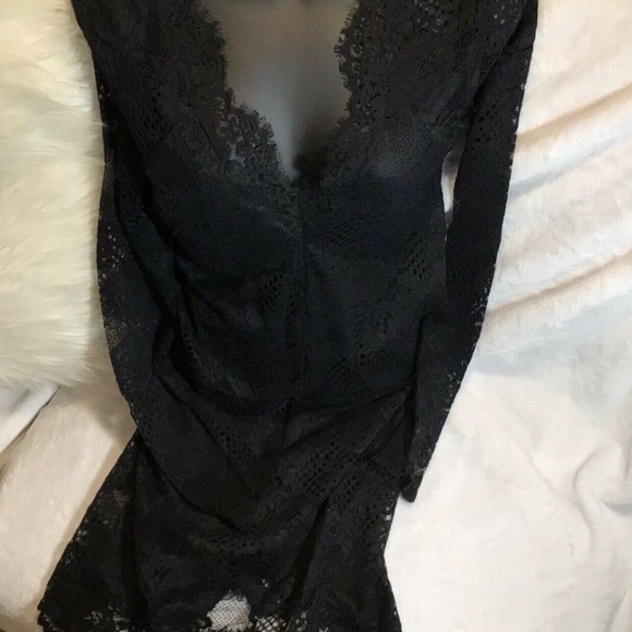 🌺black lace dress - Picture 3 of 9